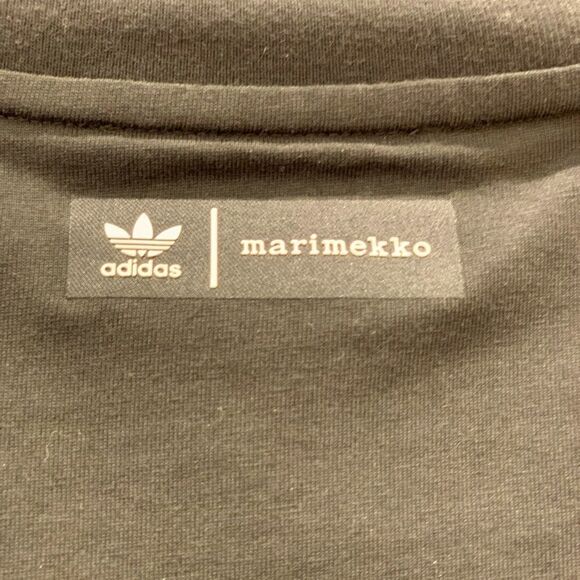 Adidas ORIGINALS Trefoil Logo Marimeko T-Shirt Dress - Picture 5 of 5